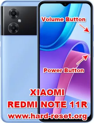 hard reset xiaomi redmi note11 r