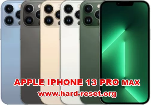 hard reset apple iphone 13 pro max