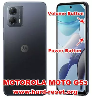 hard reset motorola g53