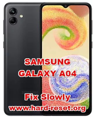 how to fix lagging problems on samsung galaxy a04