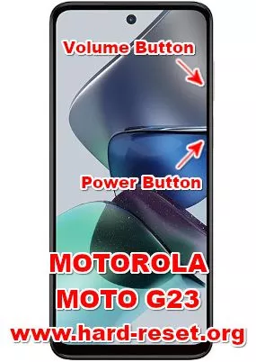 hard reset MOTOROLA MOTO G23