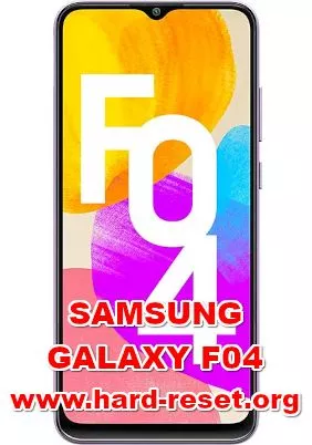 hard reset SAMSUNG GALAXY F04