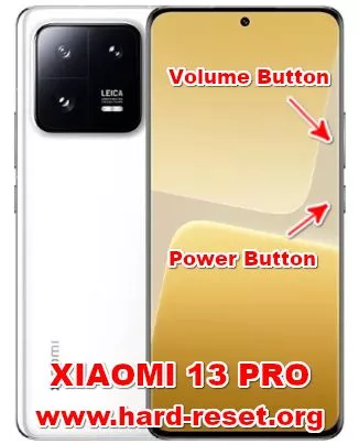 hard reset xiaomi 13pro