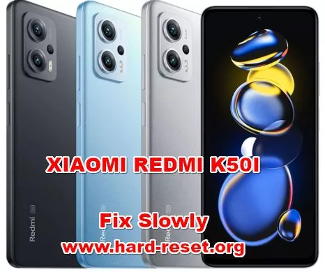 how to fix lagging issues on XIAOMI REDMI K50I