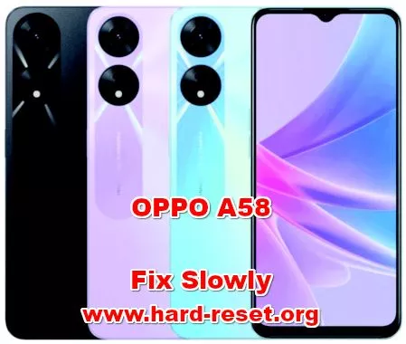 how to fix lagging issues on OPPO A58