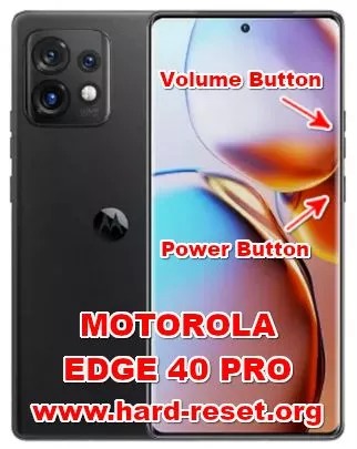 hard reset MOTOROLA EDGE 40 PRO