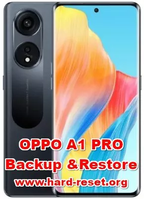 how to backup & restore data on OPPO A1 PRO
