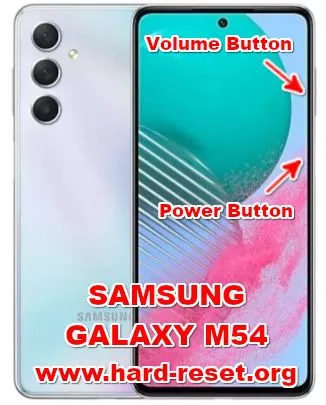 hard reset SAMSUNG GALAXY M54