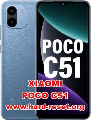 hardreset XIAOMI POCO C51