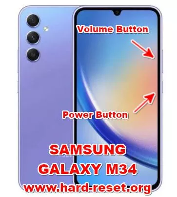 hard reset SAMSUNG GALAXY M34