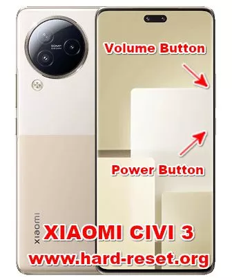 hardreset XIAOMI CIVI 3