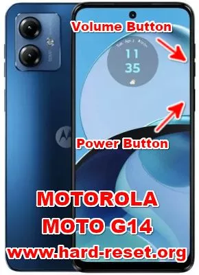 hard reset MOTOROLA MOTO G14