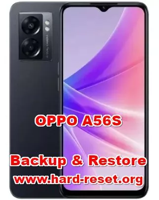 how to backup & restore data on OPPO A56S