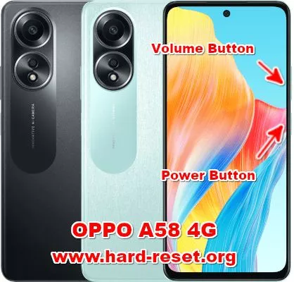 hard reset OPPO A58 4G