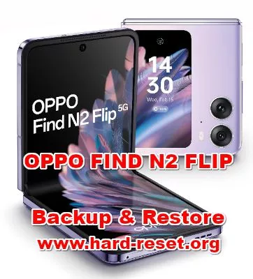 how to backup & restore data on OPPO FIND N2 FLIP?