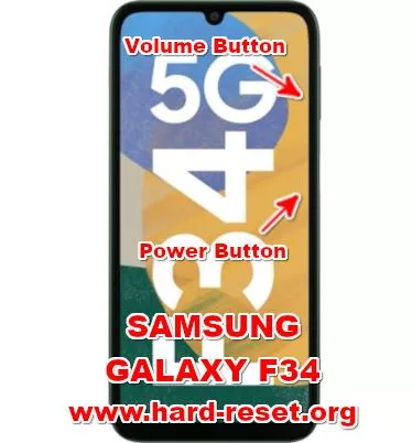 hard reset SAMSUNG GALAXY F34