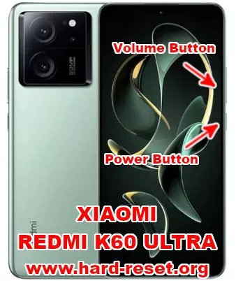 hard reset XIAOMI REDMI K60 ULTRA