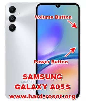 hard reset SAMSUNG GALAXY A05S