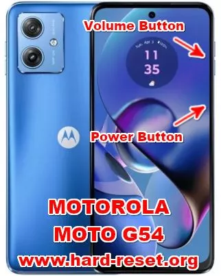 hard reset MOTOROLA MOTO G54