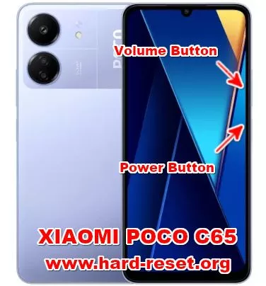 hard reset XIAOMI POCO C65