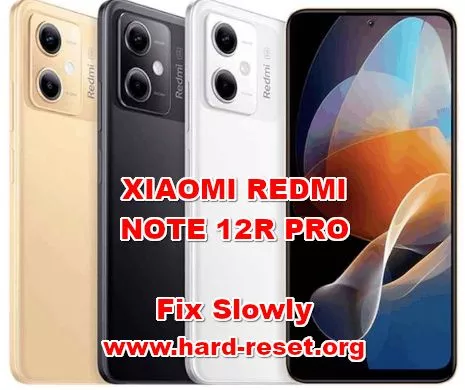 how to fix lagging issues on XIAOMI REDMI NOTE 12R PRO
