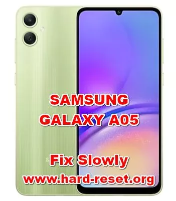 how to make faster SAMSUNG GALAXY A05