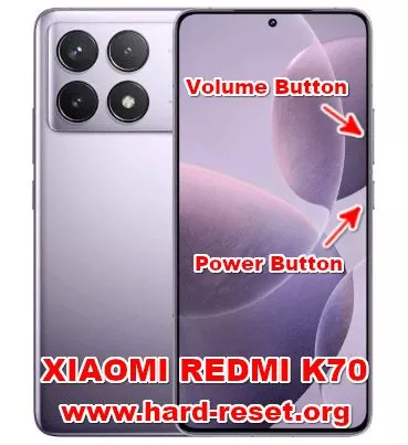 hard reset XIAOMI REDMI K70