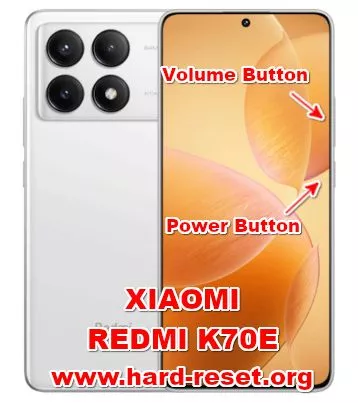 hard reset XIAOMI REDMI K70E