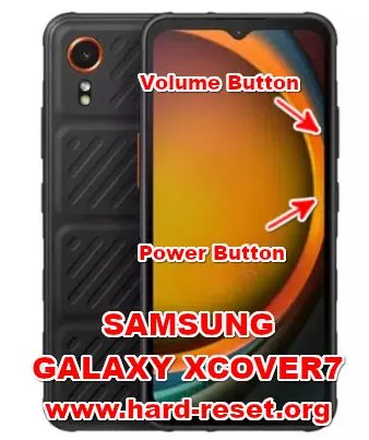 hard reset SAMSUNG GALAXY XCOVER7