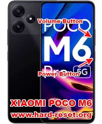 hard reset XIAOMI POCO M6