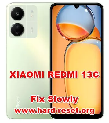 how to make faster XIAOMI REDMI 13C