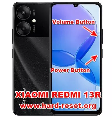 hard reset XIAOMI REDMI 13R