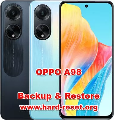 how to backup & restore data on OPPO A98
