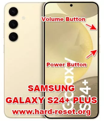hard reset SAMSUNG GALAXY S24+ (PLUS)