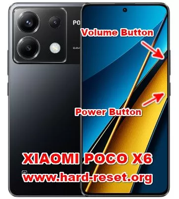 hard reset XIAOMI POCO X6