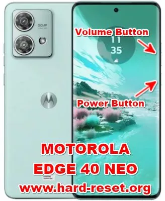 hard reset MOTOROLA EDGE 40 NEO