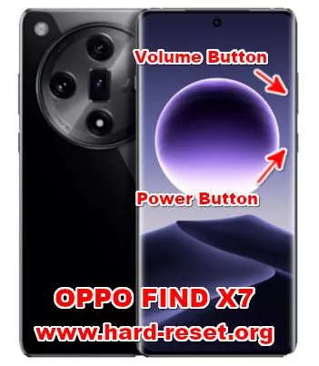 hard reset OPPO FIND X7