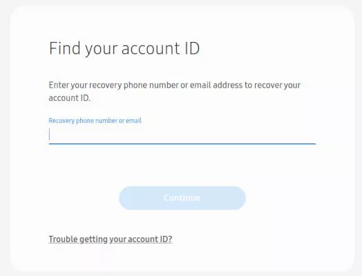 how to reset samsung account