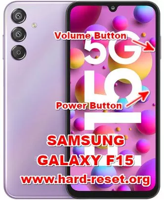 hard reset SAMSUNG GALAXY F15