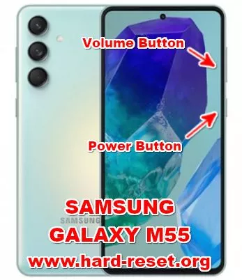 hard reset SAMSUNG GALAXY M55