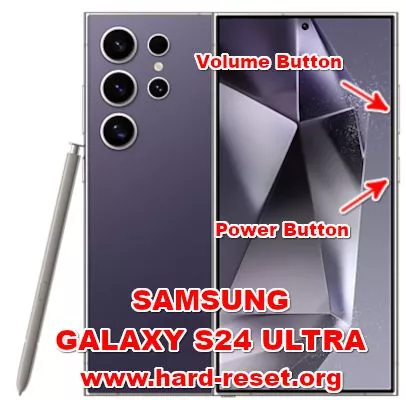 hard reset SAMSUNG GALAXY S24 ULTRA