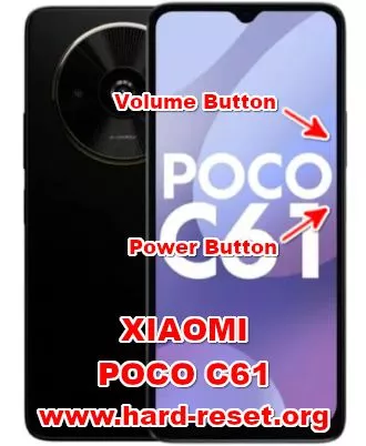 hard reset XIAOMI POCO C61