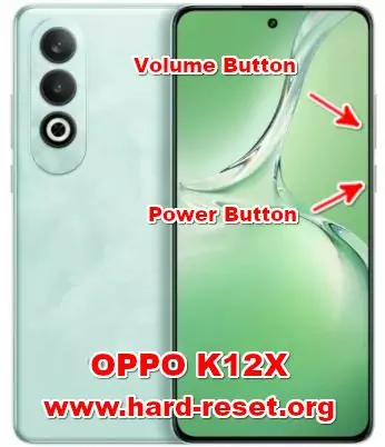 hard reset OPPO K12X