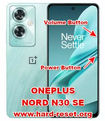 hard reset ONEPLUS NORD N30 SE