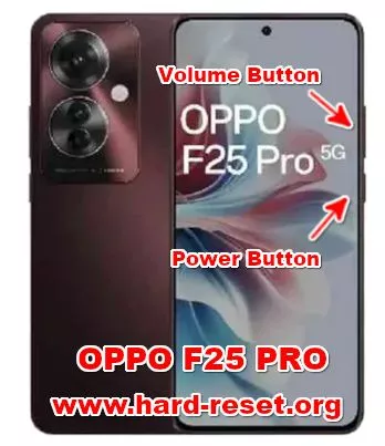 hard reset OPPO F25 PRO