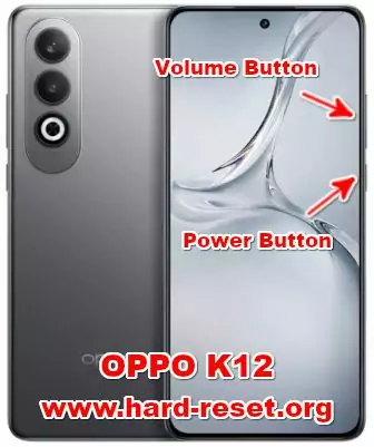 hard reset OPPO K12