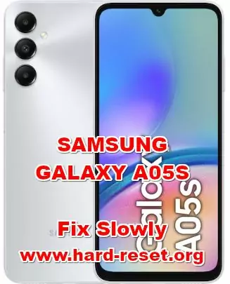 how to fix slowly problems on SAMSUNG GALAXY A05S