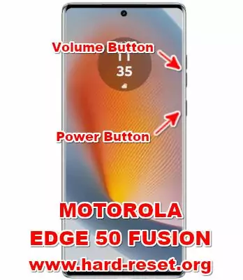 hard reset MOTOROLA EDGE 50 FUSION