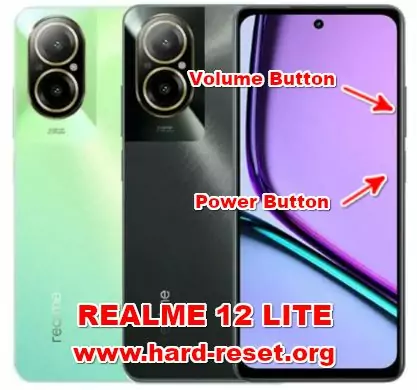 hard reset REALME 12 LITE