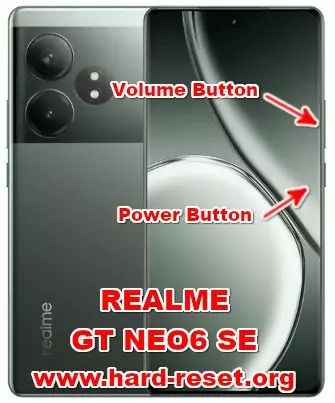 hard reset REALME GT NEO6 SE